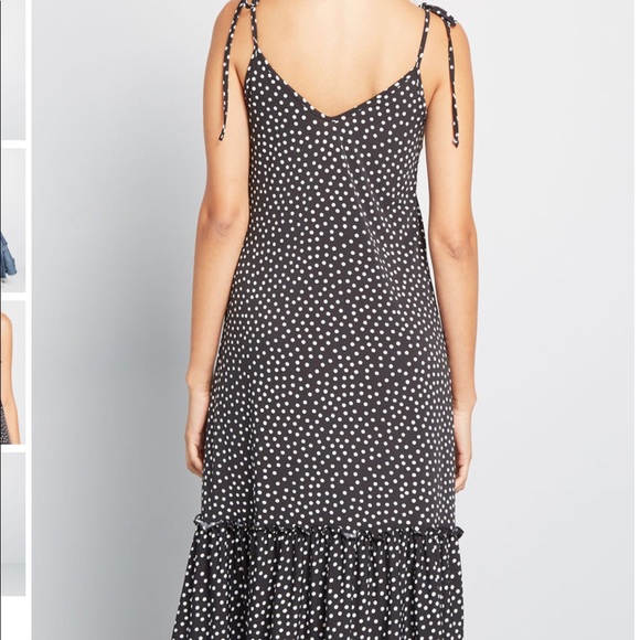 ModCloth It’s a Go Tie Shoulder Dress - Picture 2 of 3